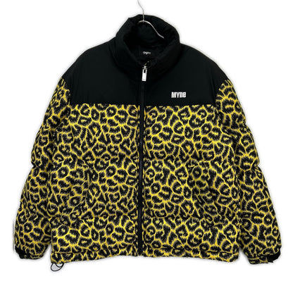 MIHARAYASUHIRO MYne Leopard Print Jacket Black/Yellow Size S