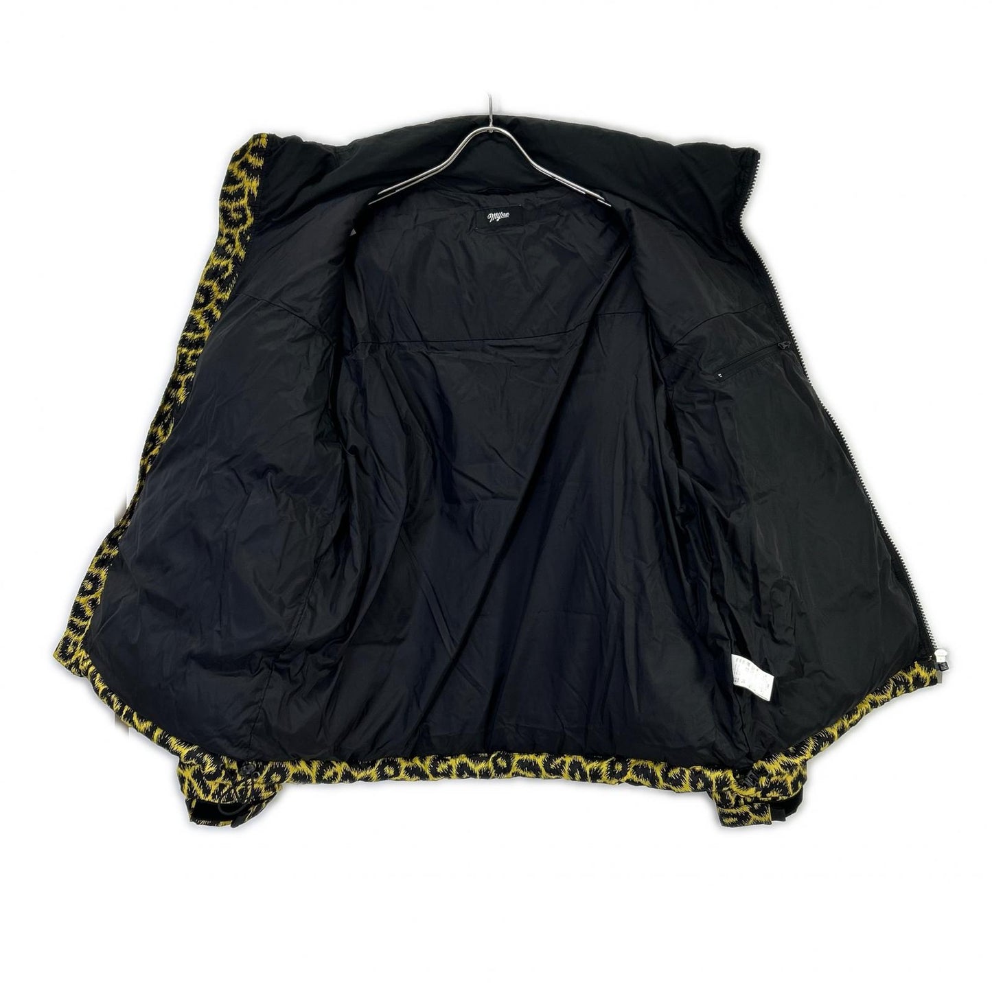 MIHARAYASUHIRO MYne Leopard Print Jacket Black/Yellow Size S