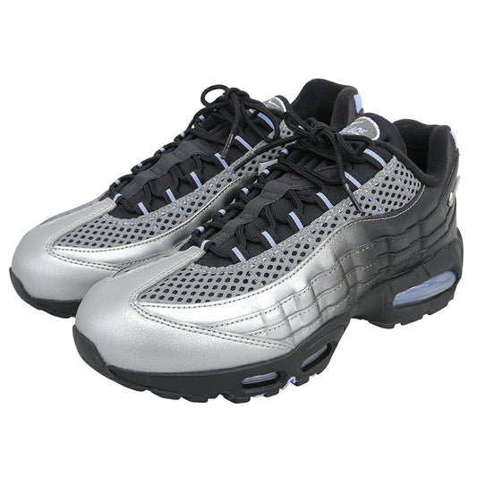 NIKE Air Max 95 Sneakers Black/Silver Size 29.5