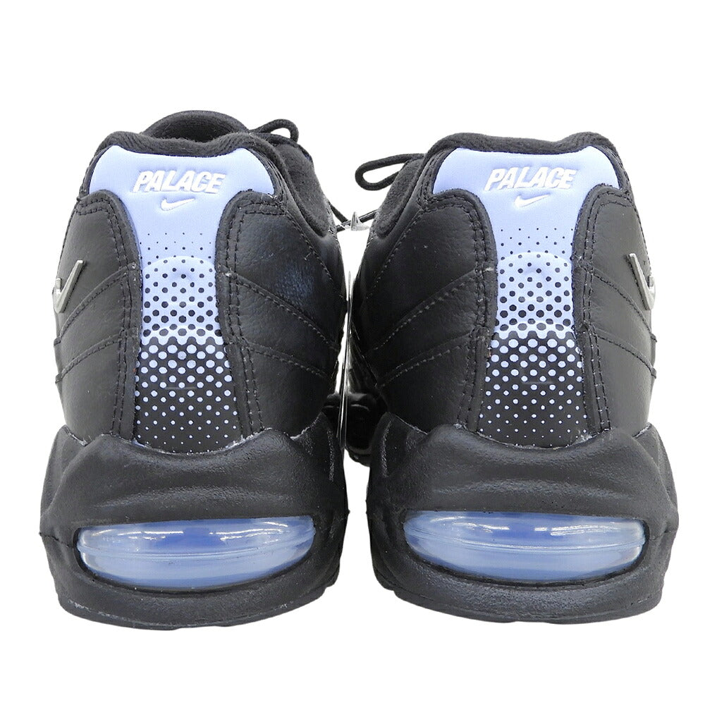 NIKE Air Max 95 Sneakers Black/Silver Size 29.5