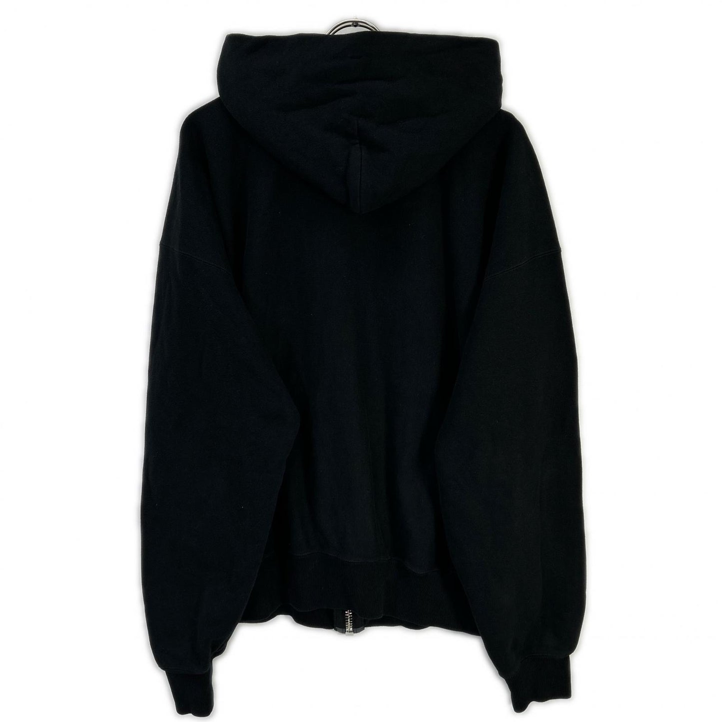 H BEAUTY Cruiser Cotton Zip Hoodie Black Size M