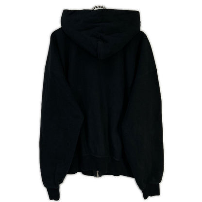 H BEAUTY Cruiser Cotton Zip Hoodie Black Size M