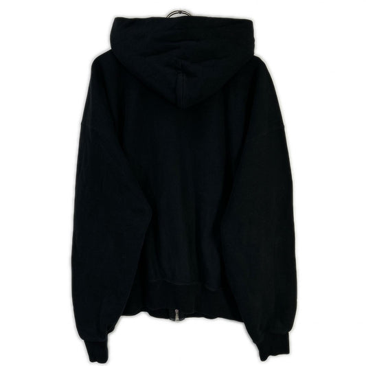 H BEAUTY Cruiser Cotton Zip Hoodie Black Size M
