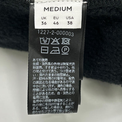 H BEAUTY Cruiser Cotton Zip Hoodie Black Size M