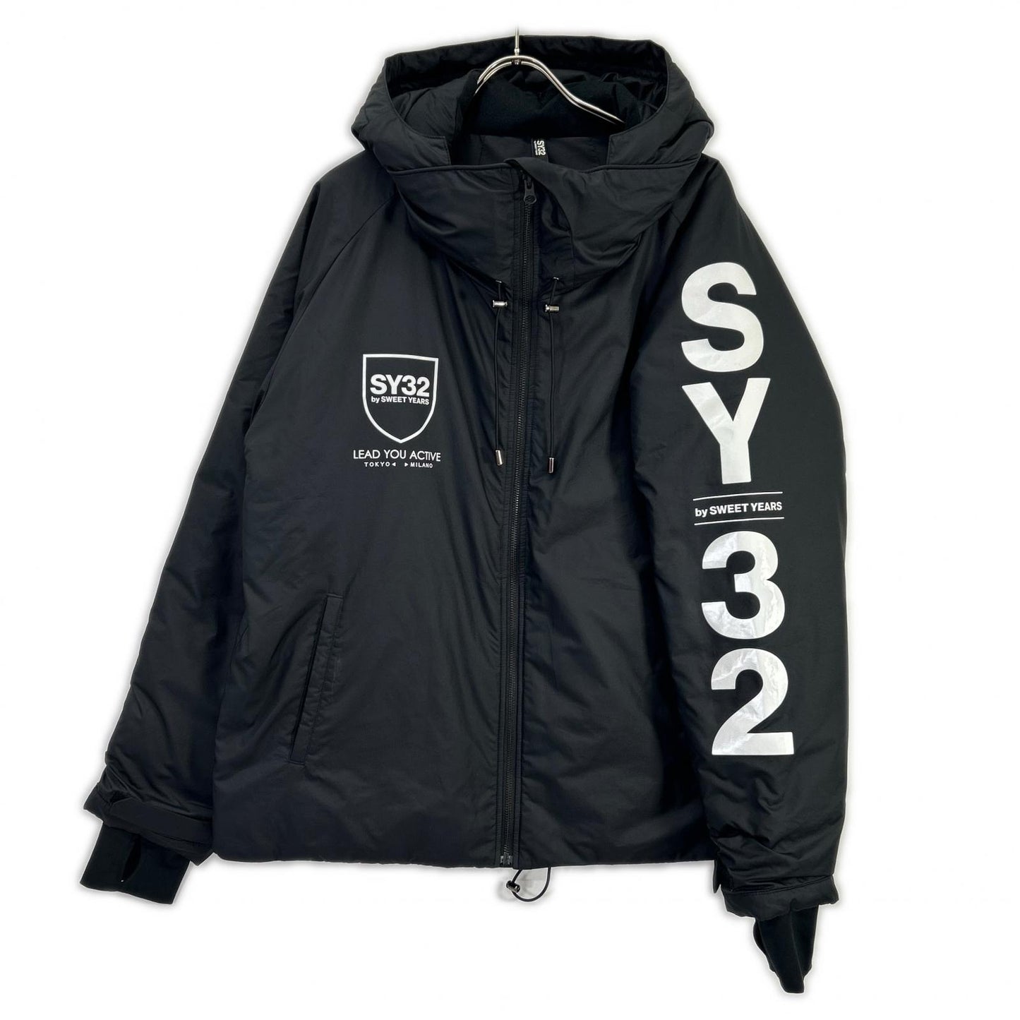 SWEET YEARS Shield Logo Insulation Jacket Black Size XL
