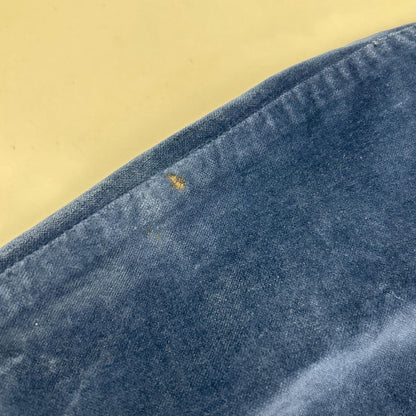 Santaniello Cotton Velour Jacket Blue Size 48