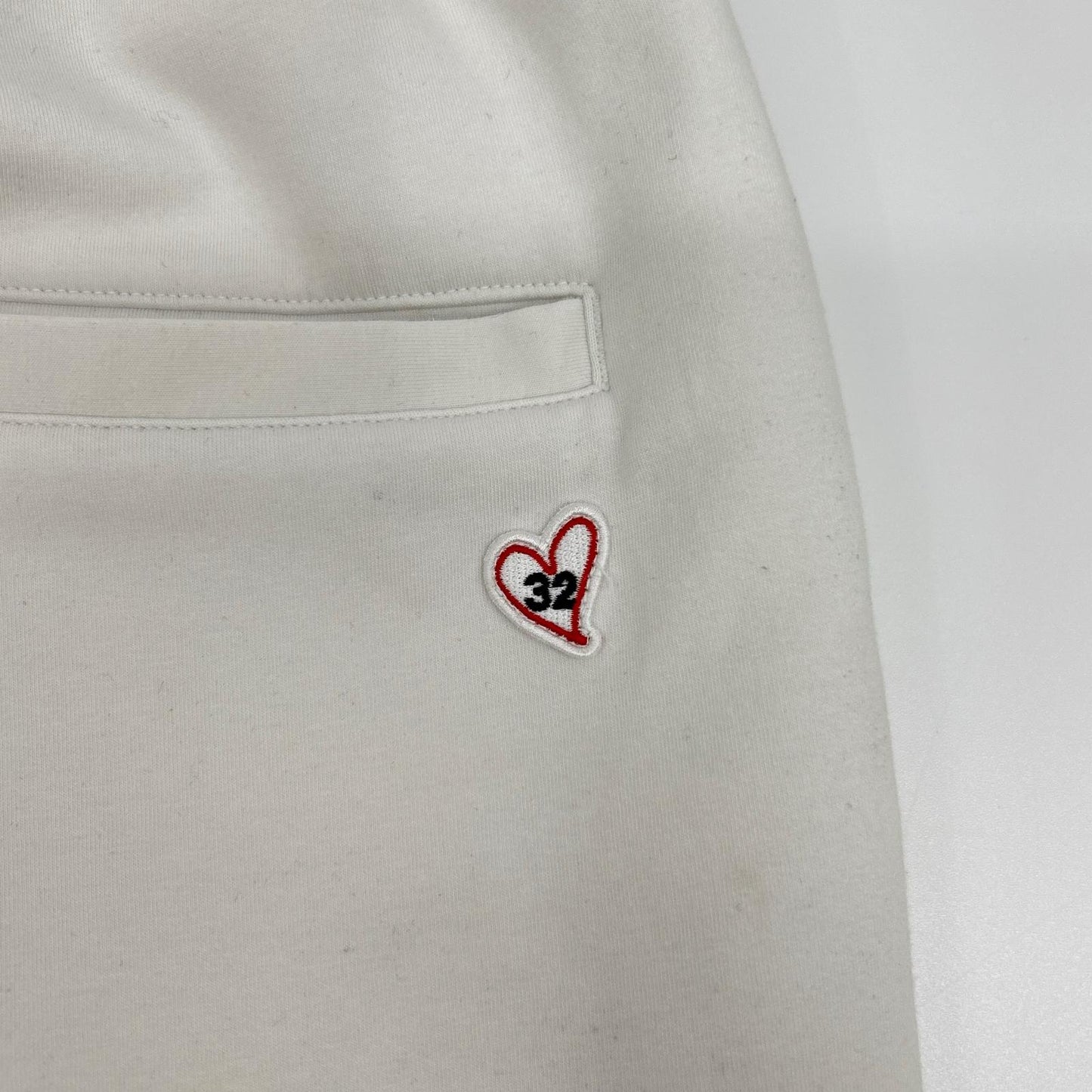 SWEET YEARS Embroidery Logo Sweat Suit Set White Size L