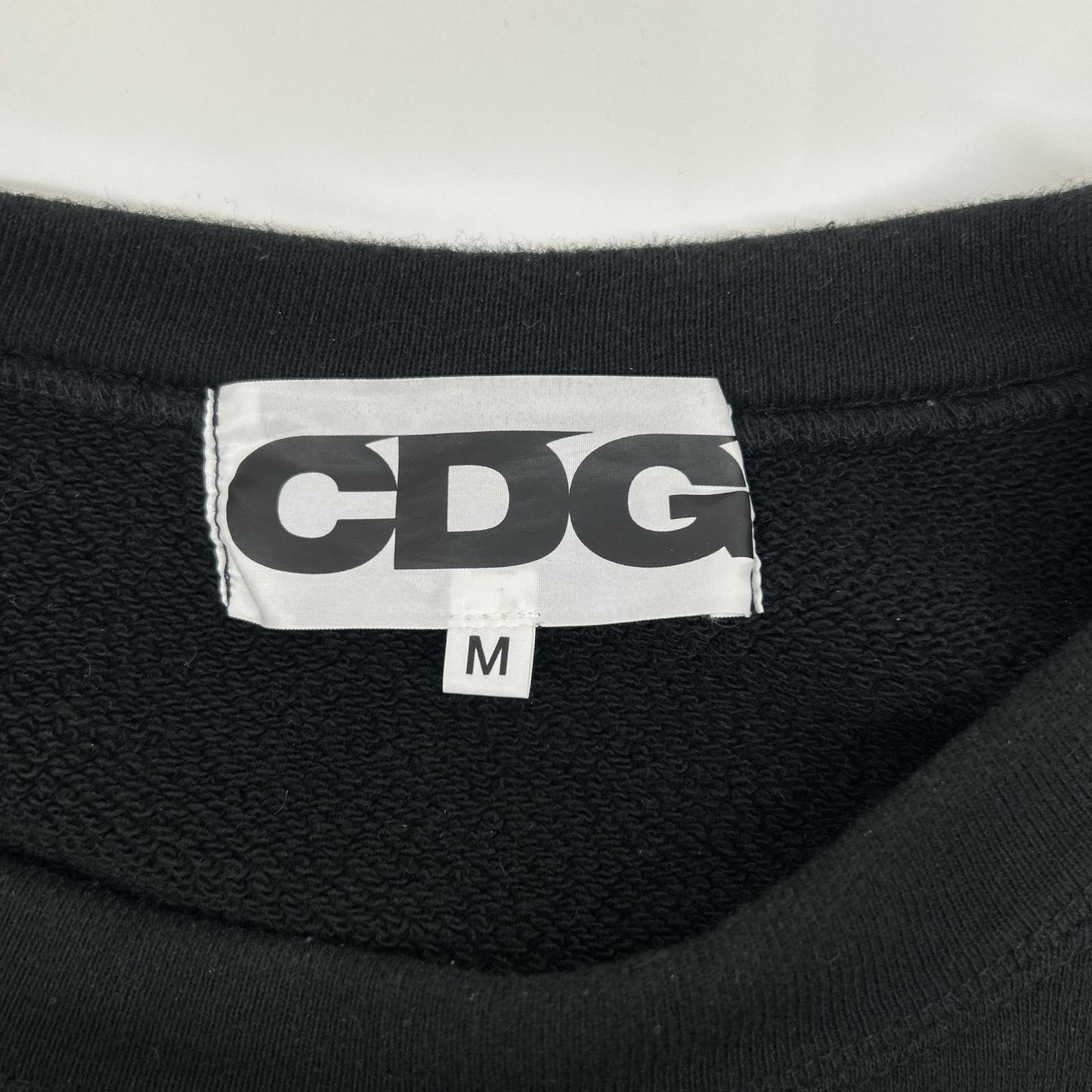 CDG Cotton Sweatshirt Black Size M