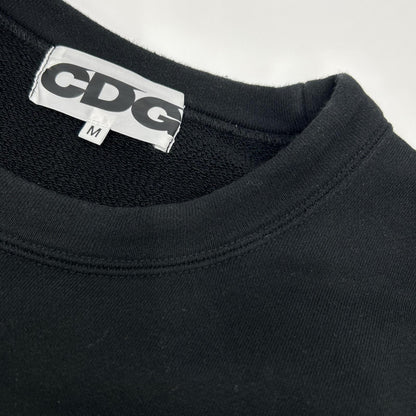 CDG Cotton Sweatshirt Black Size M
