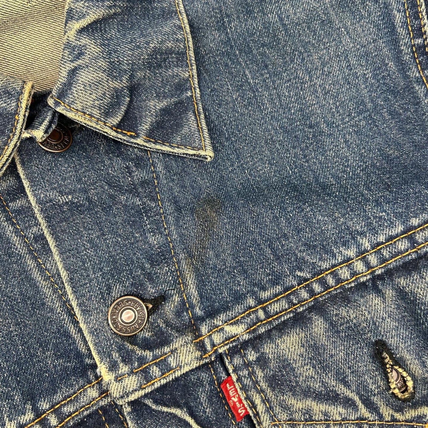 LEVI'S 60s Big E Uniform V Vintage Jacket Indigo