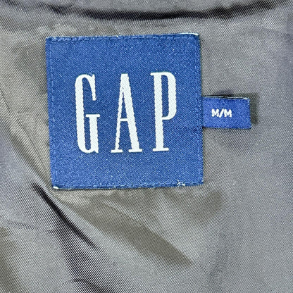 GAP 00s Old Cow Leather Zip Jacket Brown