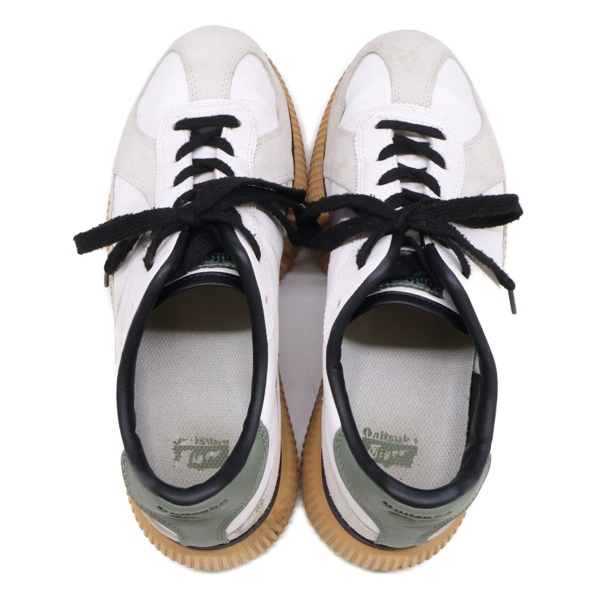 Onitsuka Taiger 1183B874 Delecity White/Lichen Green Sneakers Size 8