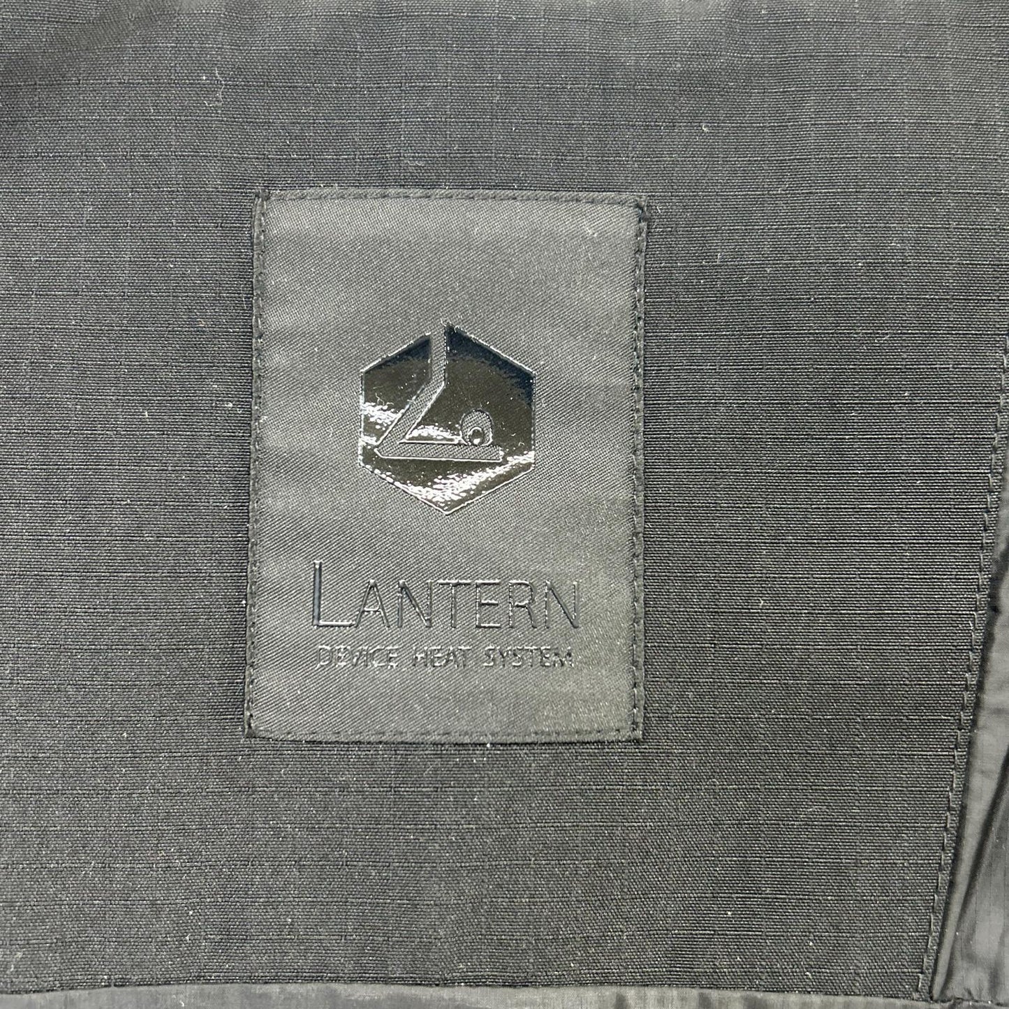 LANTERN Black Heating Hooded Jacket Polyester