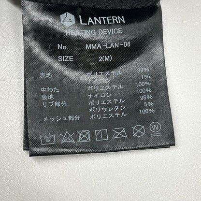 LANTERN Black Heating Hooded Jacket Polyester