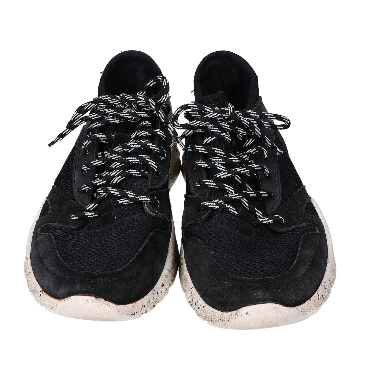 MONCLER ANAKIN Black Low-top Sneakers Mesh Size EU 43