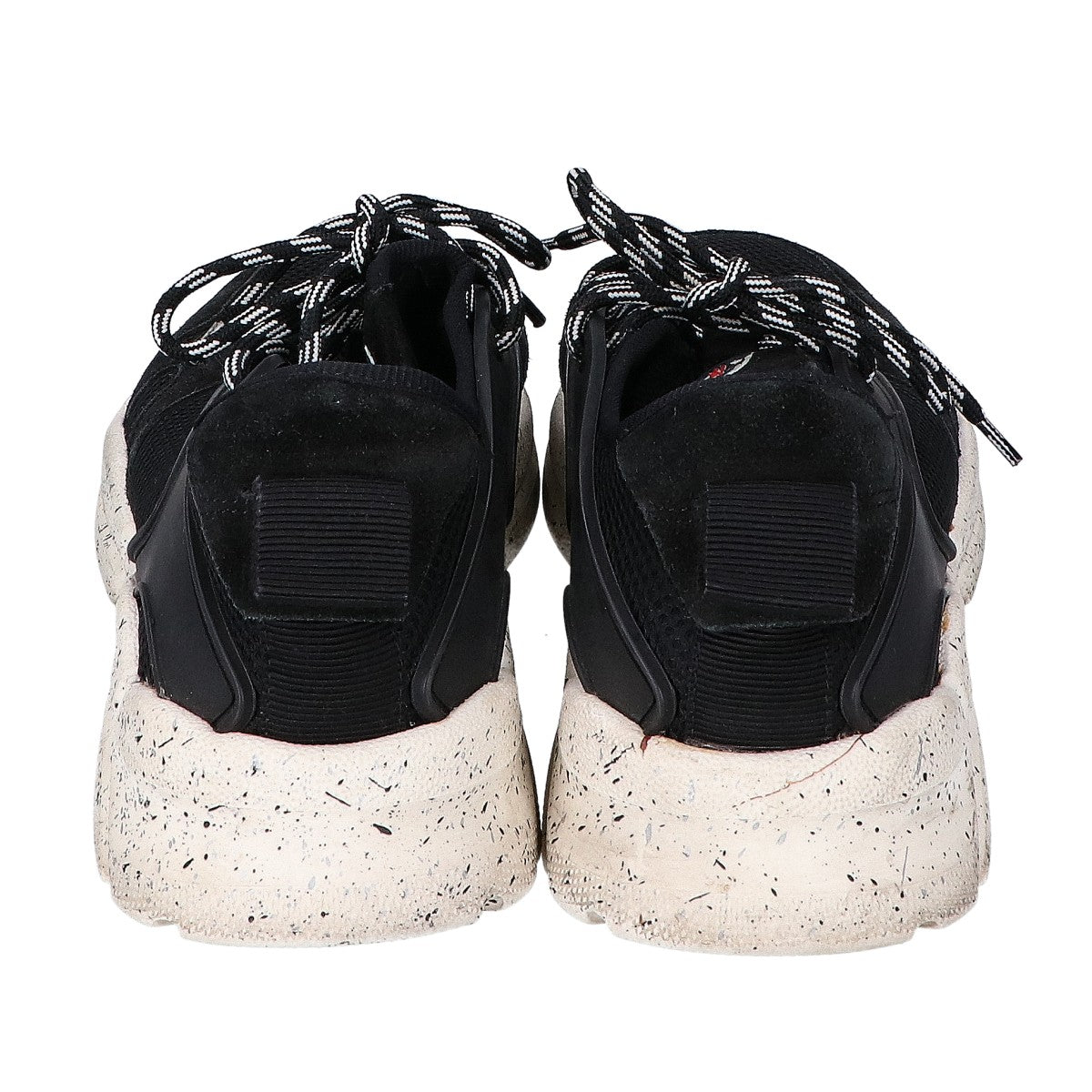 MONCLER ANAKIN Black Low-top Sneakers Mesh Size EU 43