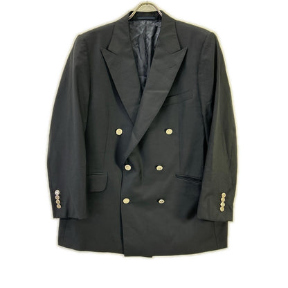 ALFREDDUNHILL Navy ST.JAMES FIT Wool Double Jacket Size 52