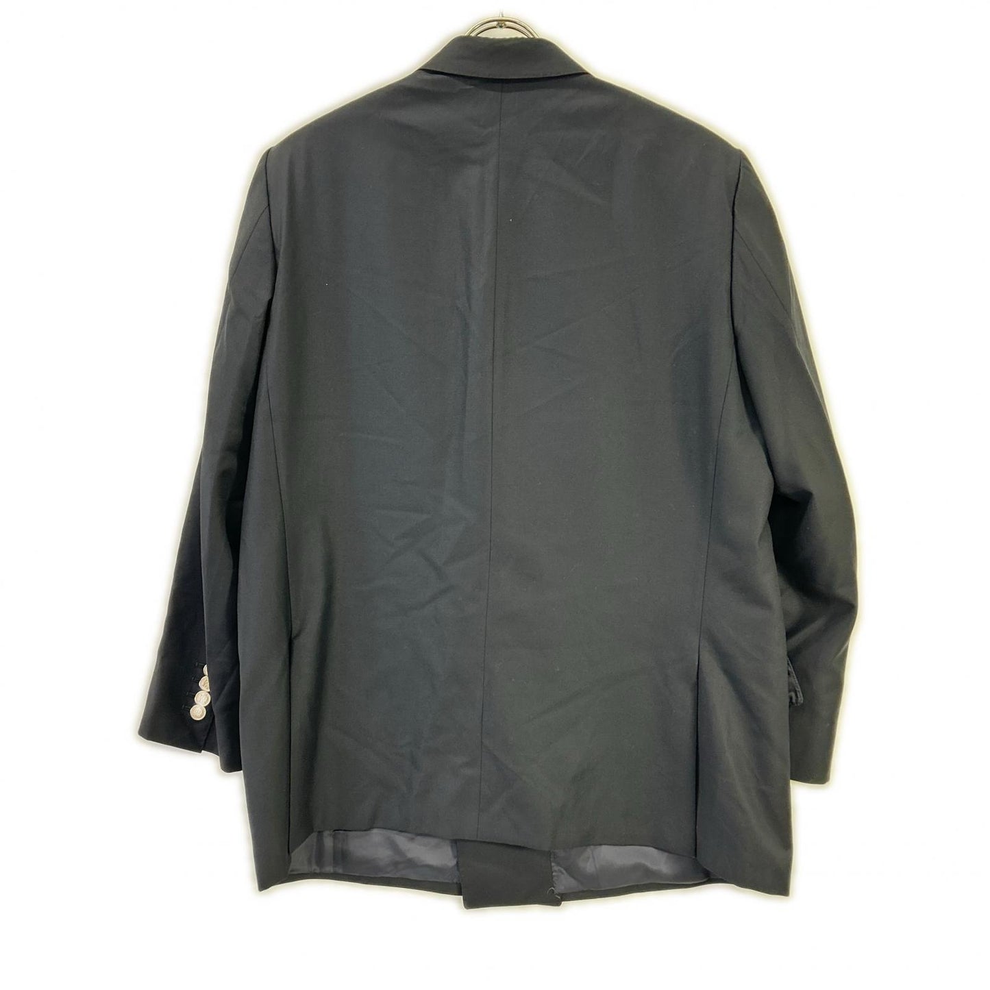 ALFREDDUNHILL Navy ST.JAMES FIT Wool Double Jacket Size 52