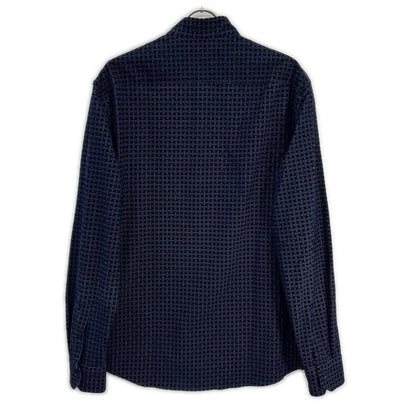 EMPORIOARMANI Navy Zip Up Blouson Polyester Size L