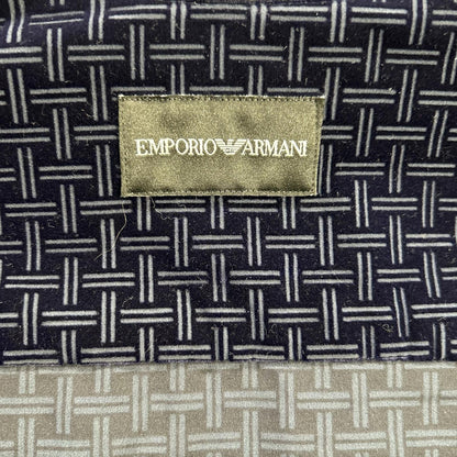 EMPORIOARMANI Navy Zip Up Blouson Polyester Size L