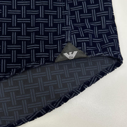 EMPORIOARMANI Navy Zip Up Blouson Polyester Size L