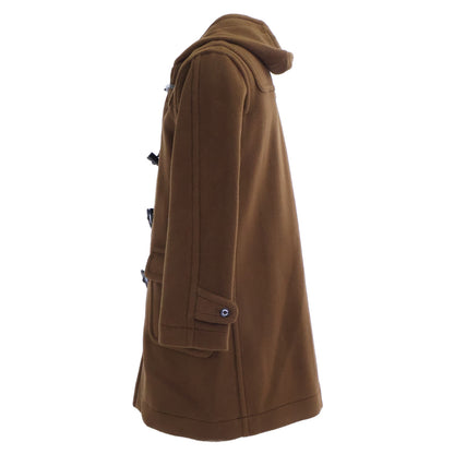 INVERTERE Wool Duffel Coat Brown Size 38