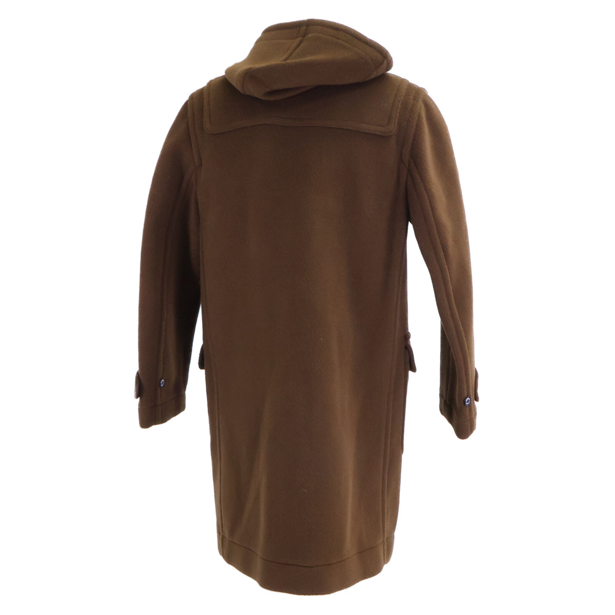 INVERTERE Wool Duffel Coat Brown Size 38