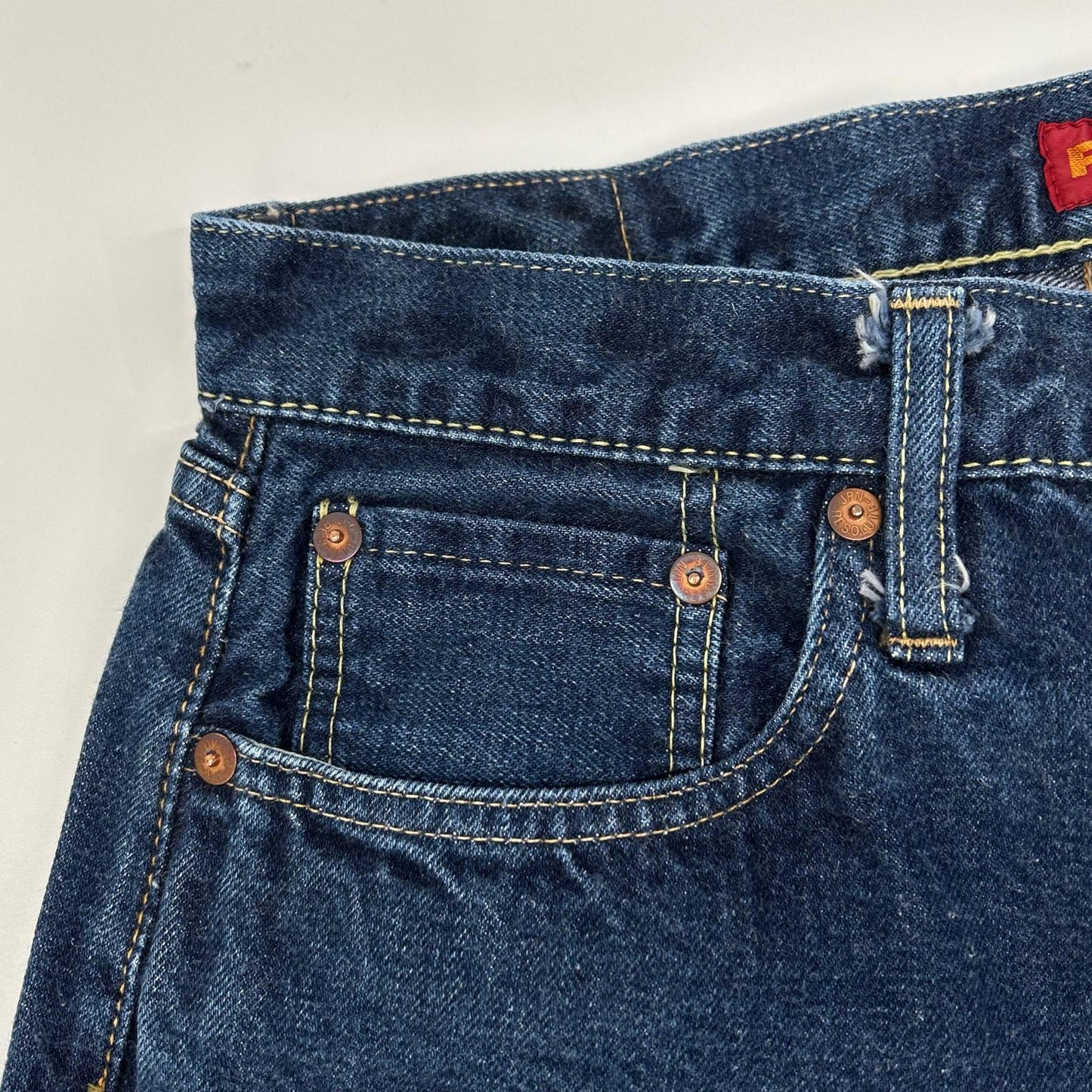 RESOLUTE 711 Indigo One Wash Denim Jeans Size 30/32