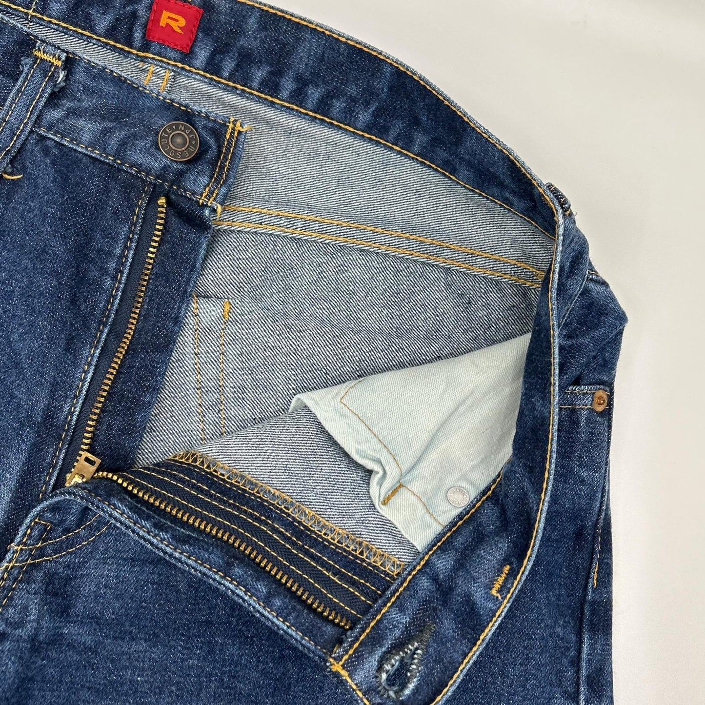 RESOLUTE 712 Tapered Indigo One Wash Denim Jeans Size 31/29