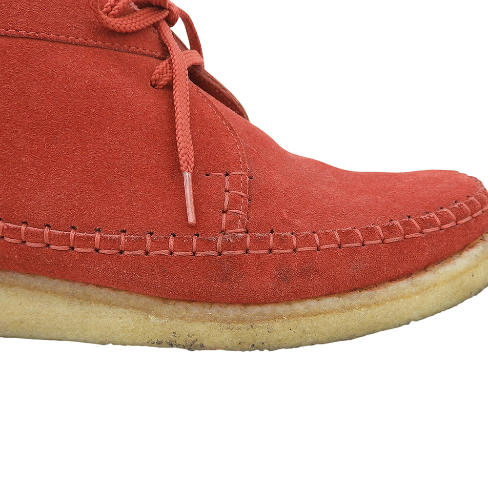 PADMORE & BARNES Willow Red Low-top Sneakers Suede Size 7