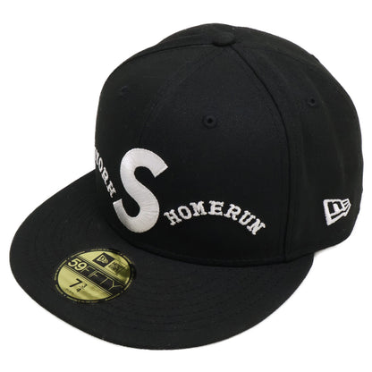 New Era SS25 Supreme 59FIFTY Homerun S Cap Black Size 61.5CM