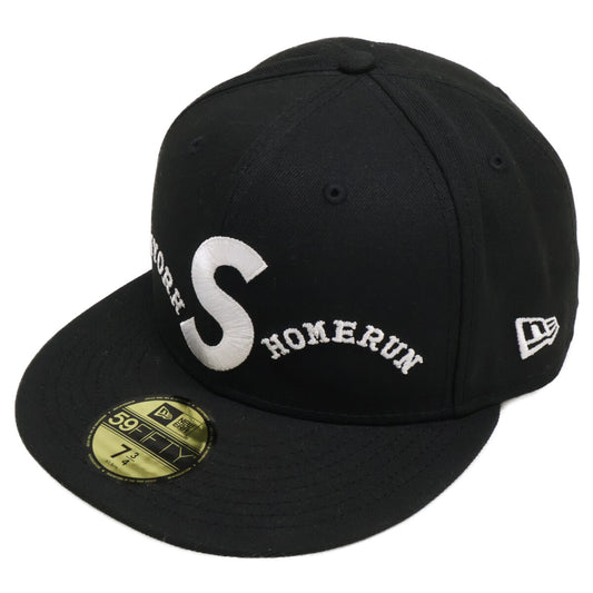 New Era SS25 Supreme 59FIFTY Homerun S Cap Black Size 61.5CM