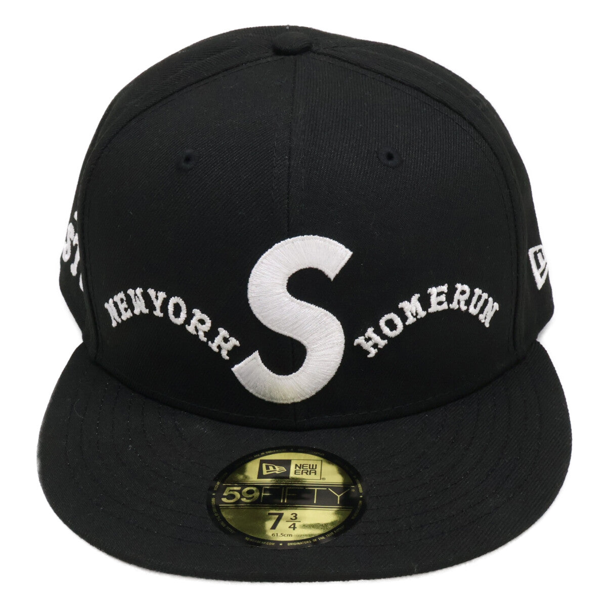 New Era SS25 Supreme 59FIFTY Homerun S Cap Black Size 61.5CM