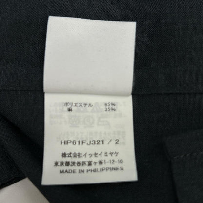 HOMME PLISSE ISSEY MIYAKE HP61FJ321 Polyester Shirt Size 2