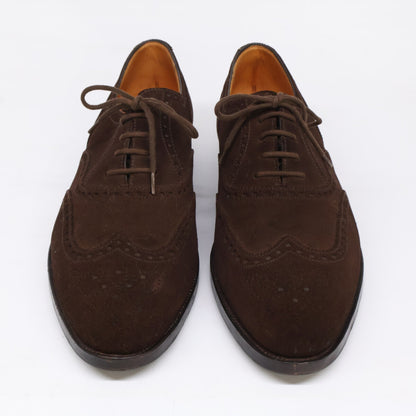 JOHN LOBB Marshall Suede Wingtip Dark Brown Sneakers Size 8E