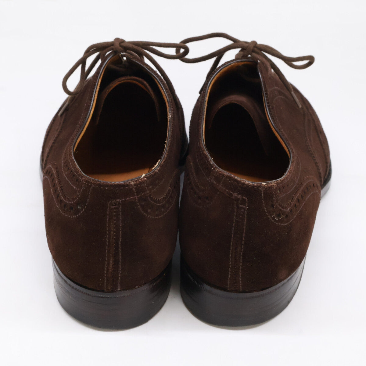 JOHN LOBB Marshall Suede Wingtip Dark Brown Sneakers Size 8E