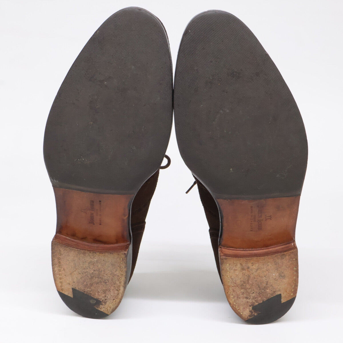 JOHN LOBB Marshall Suede Wingtip Dark Brown Sneakers Size 8E