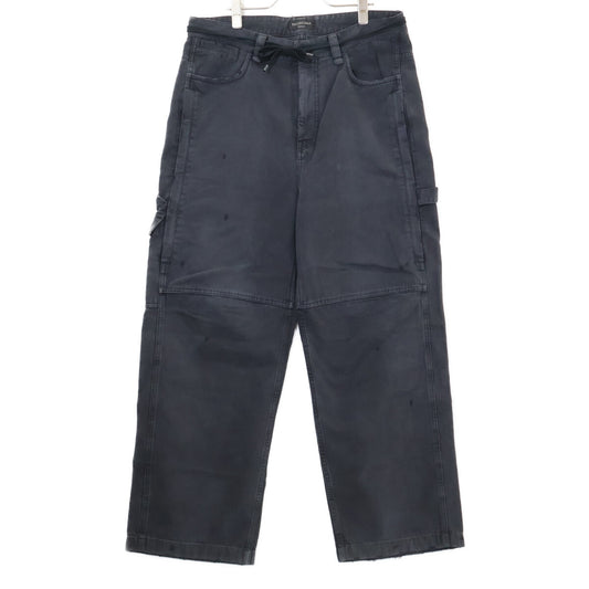 BALENCIAGA 24' Multi-Pocket Skater Pants Black Size XS