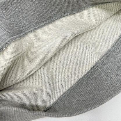 ADER error Gray Crewneck Cotton Sweatshirt Size XL