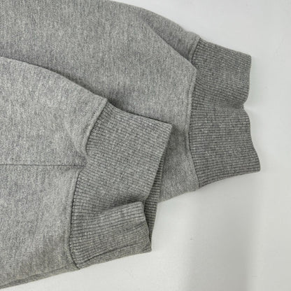 ADER error Gray Crewneck Cotton Sweatshirt Size XL