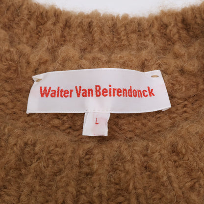 Walter Van Beirendonck Hi Knit Crewneck Sweater Brown Size L