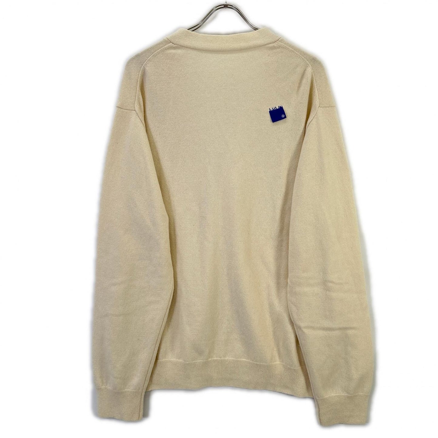 ADER error Oatmeal Wool Signature Cardigan Size XL