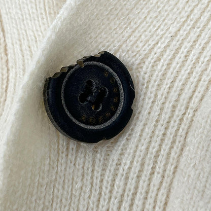 ADER error Oatmeal Wool Signature Cardigan Size XL