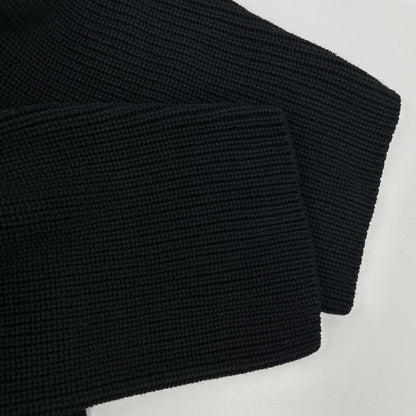 BALENCIAGA Black White Layered Knit T-Shirt Size 1