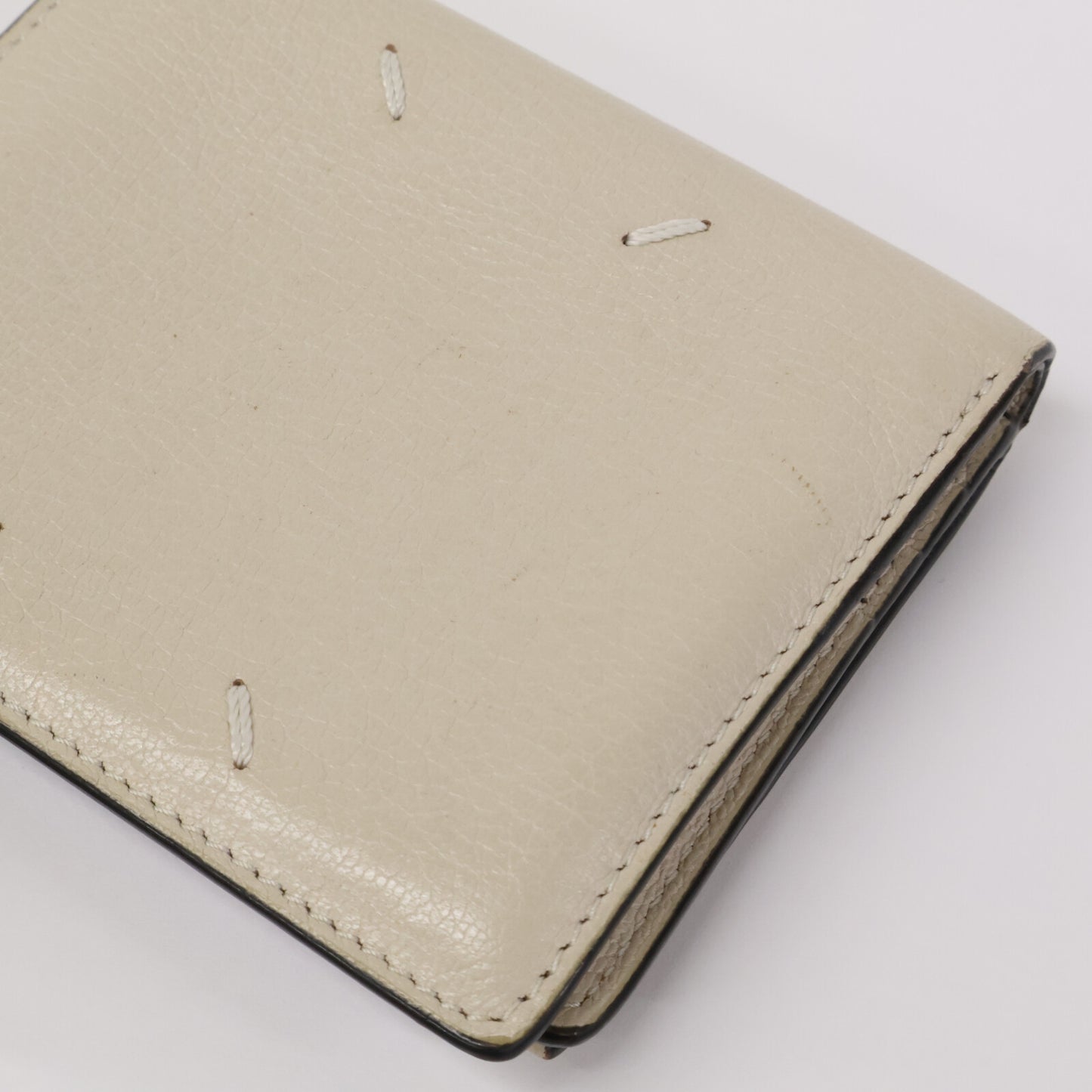 Maison Margiela Ivory Goat Leather ONE SIZE Wallet Size ONE SIZE
