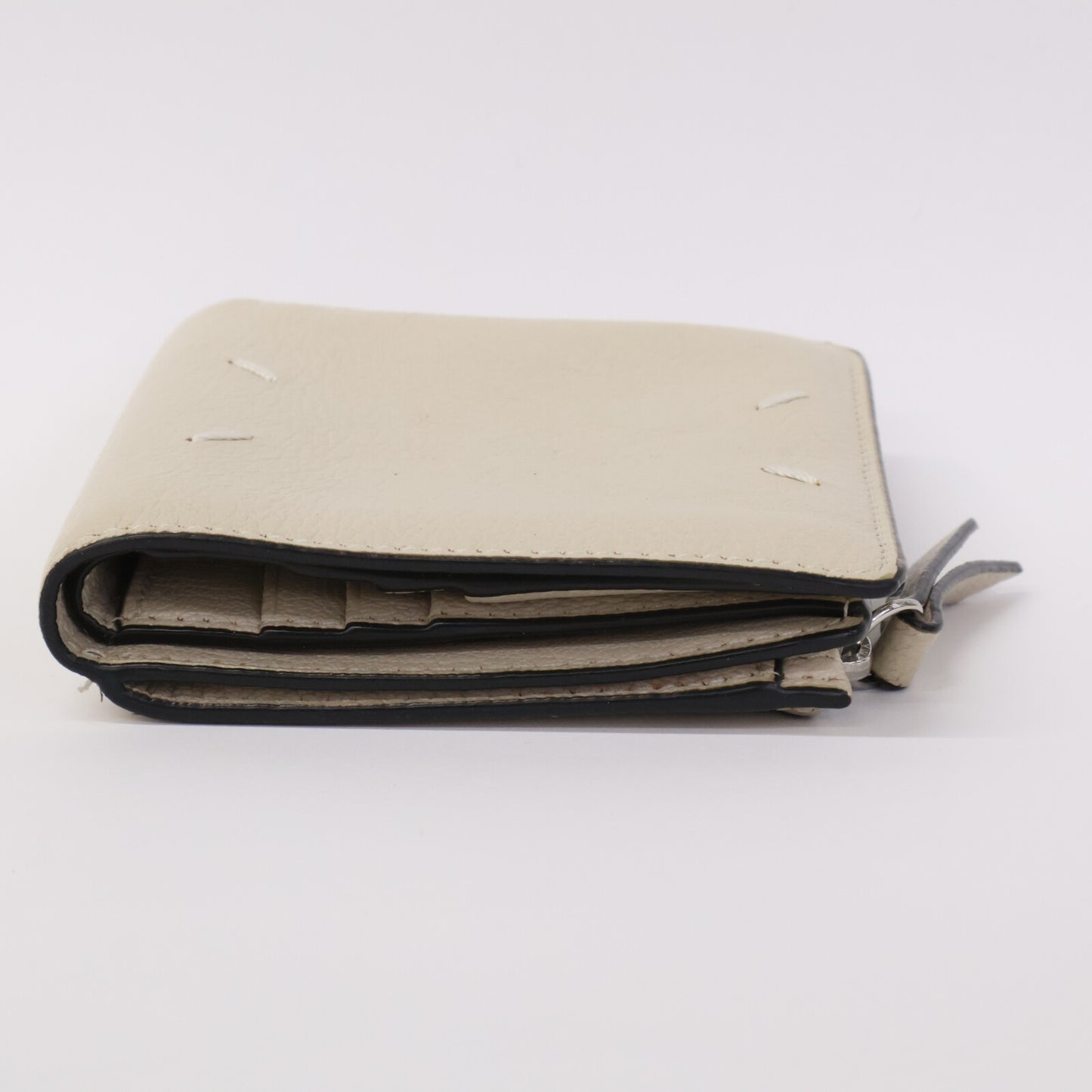 Maison Margiela Ivory Goat Leather ONE SIZE Wallet Size ONE SIZE