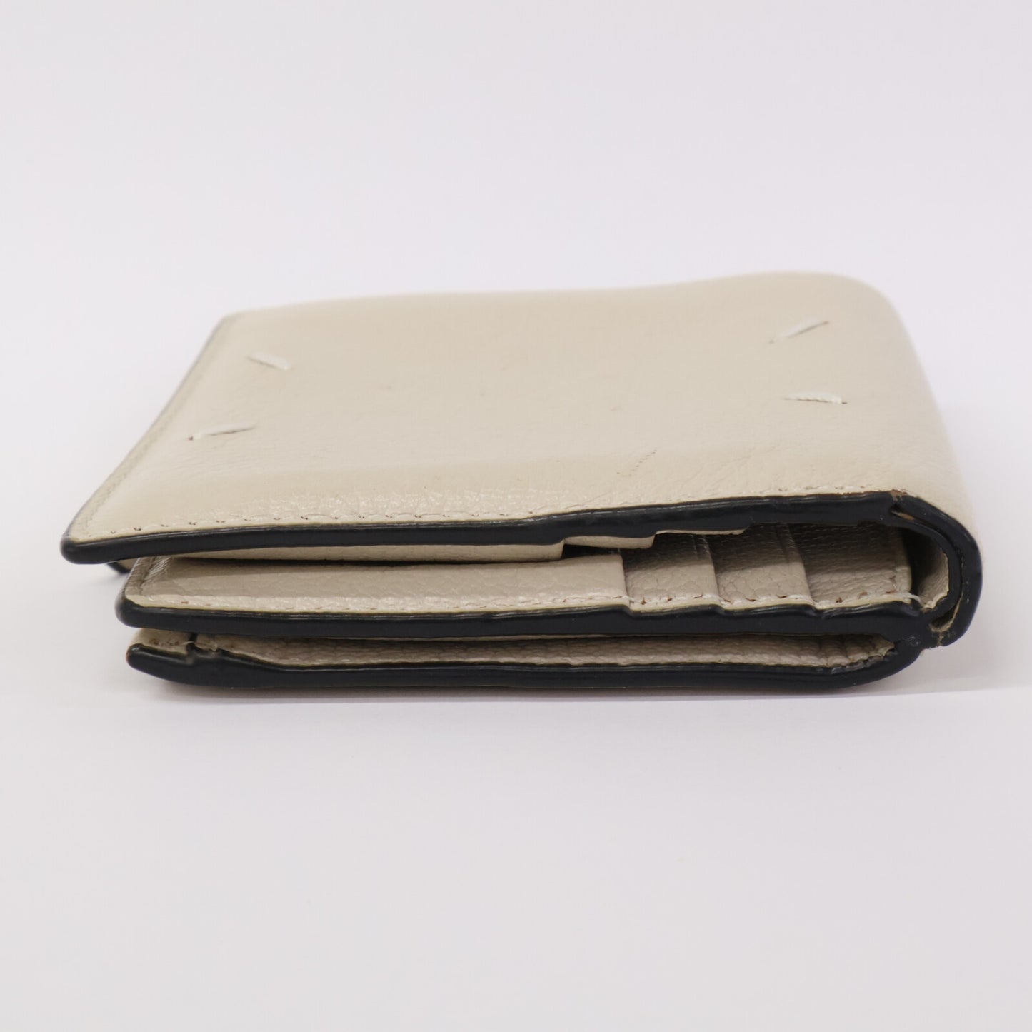 Maison Margiela Ivory Goat Leather ONE SIZE Wallet Size ONE SIZE