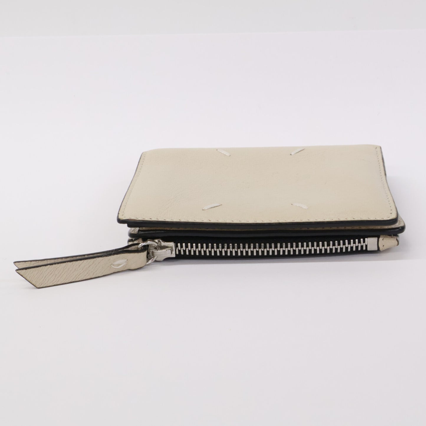Maison Margiela Ivory Goat Leather ONE SIZE Wallet Size ONE SIZE