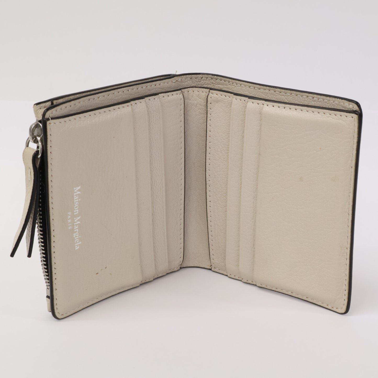 Maison Margiela Ivory Goat Leather ONE SIZE Wallet Size ONE SIZE