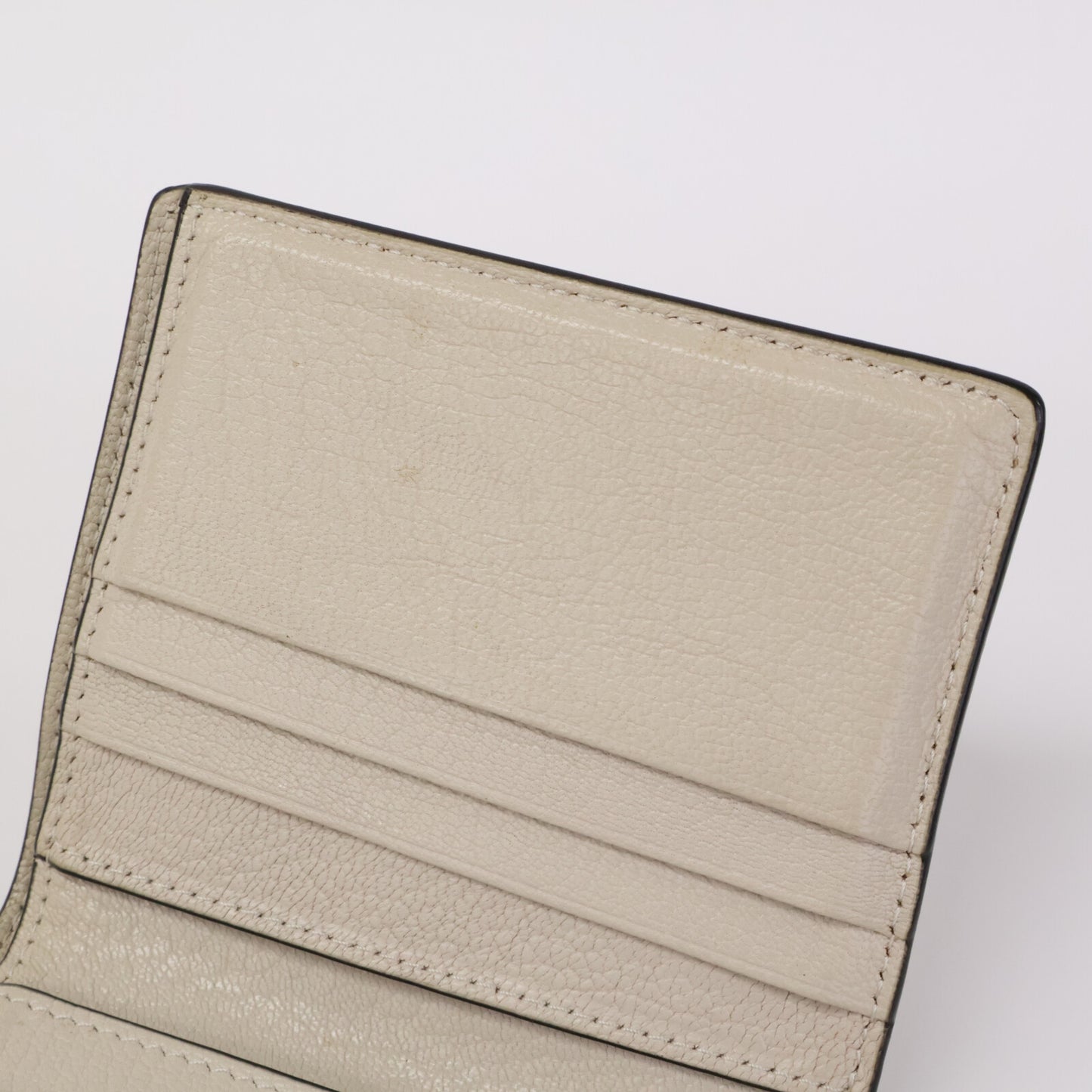 Maison Margiela Ivory Goat Leather ONE SIZE Wallet Size ONE SIZE